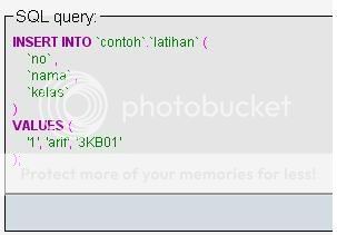 SQLinsert