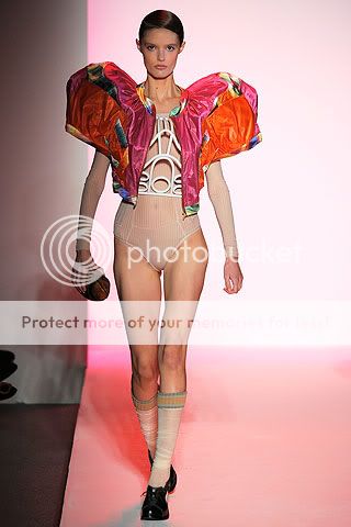 Alexandre Herchcovitch, sculpted shoulders, bold shoulders