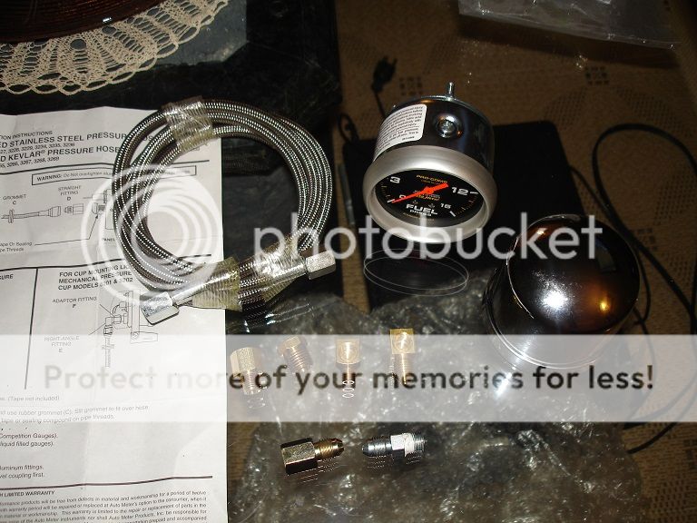 Autometer Fuel Pressure Gauge Installation Issue Team Chevelle