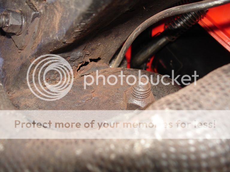 Lower control arm mount broke away from frame Team Chevelle