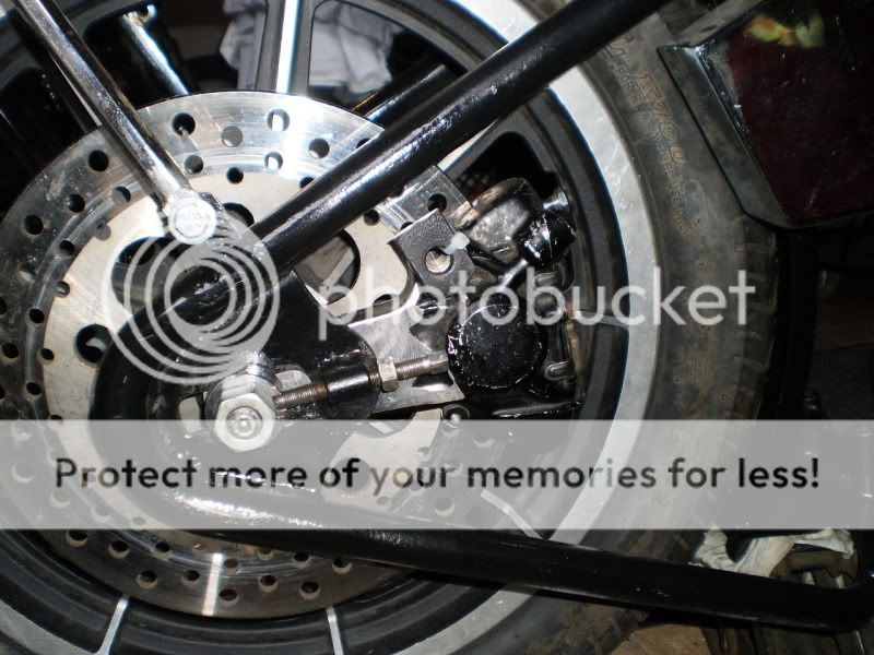 disc brakes on old steel frame