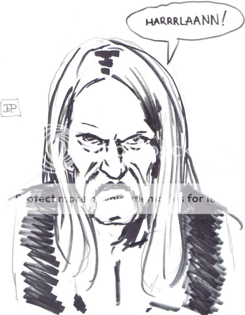 When I asked for a biker, Potts produced this